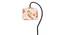 Multi cotton Curvy table lamp with Iron Base (SP14) (Multi) by Urban Ladder - - 