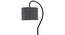 Grey Jute  Curvy table lamp with Iron Base (SP20) (Grey) by Urban Ladder - - 