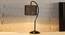 Black Jute  Curvy table lamp with Iron Base (SP18) (Black) by Urban Ladder - - 