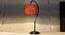 Maroon Jute  Curvy table lamp with Iron Base (SP11) (Red) by Urban Ladder - - 