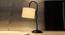 off-white cotton Zig Zag Curvy  table lamp with Iron Base (SP23) (Beige) by Urban Ladder - - 
