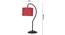 Maroon Jute  Curvy table lamp with Iron Base (SP11) (Red) by Urban Ladder - - 