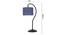 Blue Jute  Curvy table lamp with Iron Base (SP12) (Blue) by Urban Ladder - - 