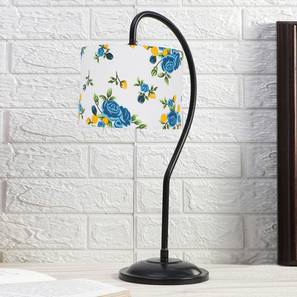 Table Lamps Design Multi cotton Curvy table lamp with Iron Base (SP13) (Multi)