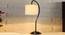 off-white cotton Curvy table lamp with Iron Base (SP01) (White) by Urban Ladder - - 