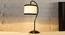 Multi cotton Curvy table lamp with Iron Base (SP07) (Grey) by Urban Ladder - - 
