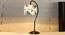 Multi cotton Curvy table lamp with Iron Base (SP13) (Multi) by Urban Ladder - - 