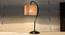 Round Bamboo Curvy Table lamp with Iron Base  (SP00) (Beige) by Urban Ladder - - 
