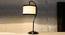 Multi cotton Curvy table lamp with Iron Base (SP07) (Grey) by Urban Ladder - - 