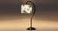 Multi cotton Curvy table lamp with Iron Base (SP13) (Multi) by Urban Ladder - - 