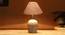 Beige Jute with  White Brushed Wood    Table Lamp (Beige) by Urban Ladder - - 