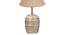 Beige Jute with  White Brushed Wood    Table Lamp (Beige) by Urban Ladder - - 