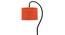 Orange Jute  Curvy table lamp with Iron Base (SP19) (Orange) by Urban Ladder - - 