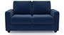 Apollo Sofa Set (Cobalt, Fabric Sofa Material, Compact Sofa Size, Soft Cushion Type, Regular Sofa Type, Individual 2 Seater Sofa Component, Regular Back Type, Regular Back Height) by Urban Ladder - - 93336