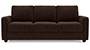 Apollo Sofa Set (Dark Earth, Fabric Sofa Material, Compact Sofa Size, Soft Cushion Type, Regular Sofa Type, Individual 3 Seater Sofa Component, Regular Back Type, Regular Back Height) by Urban Ladder - - 93407