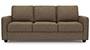 Apollo Sofa Set (Dune, Fabric Sofa Material, Compact Sofa Size, Soft Cushion Type, Regular Sofa Type, Individual 3 Seater Sofa Component, Regular Back Type, Regular Back Height) by Urban Ladder - - 93446