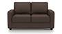 Apollo Sofa Set (Mocha, Fabric Sofa Material, Compact Sofa Size, Soft Cushion Type, Regular Sofa Type, Individual 2 Seater Sofa Component) by Urban Ladder