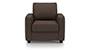 Apollo Sofa Set (Mocha, Fabric Sofa Material, Compact Sofa Size, Soft Cushion Type, Regular Sofa Type, Individual 1 Seater Sofa Component) by Urban Ladder