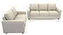 Apollo Sofa Set (Pearl, Fabric Sofa Material, Compact Sofa Size, Soft Cushion Type, Regular Sofa Type, Master Sofa Component) by Urban Ladder