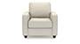 Apollo Sofa Set (Pearl, Fabric Sofa Material, Compact Sofa Size, Soft Cushion Type, Regular Sofa Type, Individual 1 Seater Sofa Component) by Urban Ladder