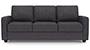 Apollo Sofa Set (Steel, Fabric Sofa Material, Compact Sofa Size, Soft Cushion Type, Regular Sofa Type, Individual 3 Seater Sofa Component) by Urban Ladder