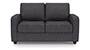 Apollo Sofa Set (Steel, Fabric Sofa Material, Compact Sofa Size, Soft Cushion Type, Regular Sofa Type, Individual 2 Seater Sofa Component) by Urban Ladder