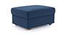 Apollo Sofa Set (Cobalt, Fabric Sofa Material, Regular Sofa Size, Soft Cushion Type, Regular Sofa Type, Ottoman Sofa Component, Regular Back Type, Regular Back Height) by Urban Ladder - - 94115