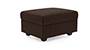 Apollo Sofa Set (Dark Earth, Fabric Sofa Material, Regular Sofa Size, Soft Cushion Type, Regular Sofa Type, Ottoman Sofa Component, Regular Back Type, Regular Back Height) by Urban Ladder - - 94231