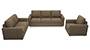 Apollo Sofa Set (Dune, Fabric Sofa Material, Regular Sofa Size, Soft Cushion Type, Regular Sofa Type, Master Sofa Component, Regular Back Type, Regular Back Height) by Urban Ladder - - 94279