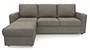 Apollo Sofa Set (Mist, Fabric Sofa Material, Regular Sofa Size, Soft Cushion Type, Regular Sofa Type, Master Sofa Component, Regular Back Type, Regular Back Height) by Urban Ladder - - 94452