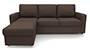 Apollo Sofa Set (Mocha, Fabric Sofa Material, Regular Sofa Size, Soft Cushion Type, Regular Sofa Type, Master Sofa Component) by Urban Ladder
