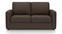 Apollo Sofa Set (Mocha, Fabric Sofa Material, Regular Sofa Size, Soft Cushion Type, Regular Sofa Type, Individual 2 Seater Sofa Component) by Urban Ladder