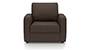 Apollo Sofa Set (Mocha, Fabric Sofa Material, Regular Sofa Size, Soft Cushion Type, Regular Sofa Type, Individual 1 Seater Sofa Component) by Urban Ladder