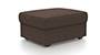 Apollo Sofa Set (Mocha, Fabric Sofa Material, Regular Sofa Size, Soft Cushion Type, Regular Sofa Type, Ottoman Sofa Component) by Urban Ladder