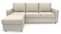 Apollo Sofa Set (Pearl, Fabric Sofa Material, Regular Sofa Size, Soft Cushion Type, Regular Sofa Type, Master Sofa Component) by Urban Ladder