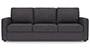 Apollo Sofa Set (Steel, Fabric Sofa Material, Regular Sofa Size, Soft Cushion Type, Regular Sofa Type, Individual 3 Seater Sofa Component) by Urban Ladder