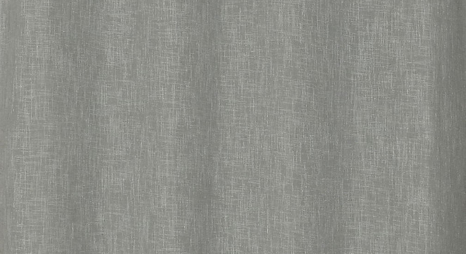 linen net Pack of 2 Sheer Door  Curtains. (Grey) by Urban Ladder - - 