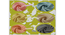 linen net Pack of 2 Sheer Door  Curtains. (Yellow) by Urban Ladder - - 