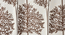 Tree Print Pack of 2 Pieces Room Darkning Window Curtains (Brown) by Urban Ladder - - 
