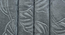 Velvet Floral Emboss Pack of 2 Blackout Window Curtains (Grey) by Urban Ladder - - 