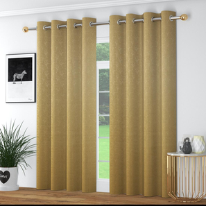 Window Curtains Design Beige Polyester Blackout Window Curtain