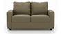 Apollo Sofa Set (Cappuccino, Leatherette Sofa Material, Compact Sofa Size, Soft Cushion Type, Regular Sofa Type, Individual 2 Seater Sofa Component, Regular Back Type, Regular Back Height) by Urban Ladder - - 95055