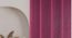 embo Pack of 2 Blackout Long Door Curtains (Red) by Urban Ladder - - 