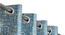 Haier Pack of 2 Room Darkning Long Door Curtains (Blue) by Urban Ladder - - 