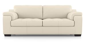 Trissino Premium Italian Leather Sofa (Creme Fraiche Italian Leather)