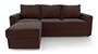 Apollo Sofa Set (Burgundy, Leatherette Sofa Material, Regular Sofa Size, Soft Cushion Type, Regular Sofa Type, Master Sofa Component, Regular Back Type, Regular Back Height) by Urban Ladder - - 95159
