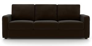 Apollo Leatherette Sofa (Chocolate)