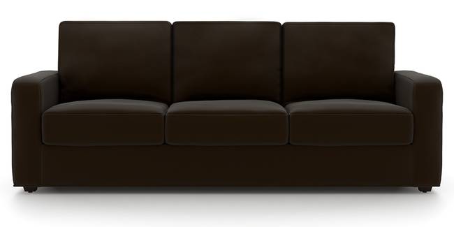 Apollo Sofa Set (Chocolate, Leatherette Sofa Material, Regular Sofa Size, Soft Cushion Type, Regular Sofa Type, Master Sofa Component, Regular Back Type, Regular Back Height)