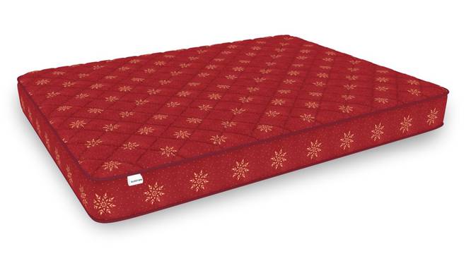 Soft Bounce Herb Fresh Technology - Single Size - Mattress (Queen Mattress Type, 8 in Mattress Thickness (in Inches), Maroon, 84 x 60 in Mattress Size) by Urban Ladder - - 