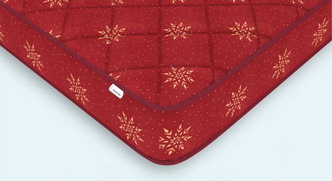 Soft Bounce Herb Fresh Technology - Single Size - Mattress (King Mattress Type, 8 in Mattress Thickness (in Inches), Maroon, 84 x 70 in Mattress Size) by Urban Ladder - - 